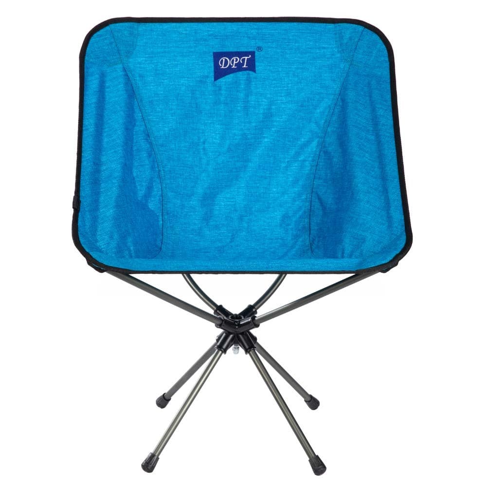 DPT, Foldable Camping Chair, Trips Chair, Blue, Size 50*58*77 Cm