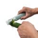 ALSANIDI, Multi-function Peeler, Knife Peeler and Sharpener, Green, Size20*3Cm