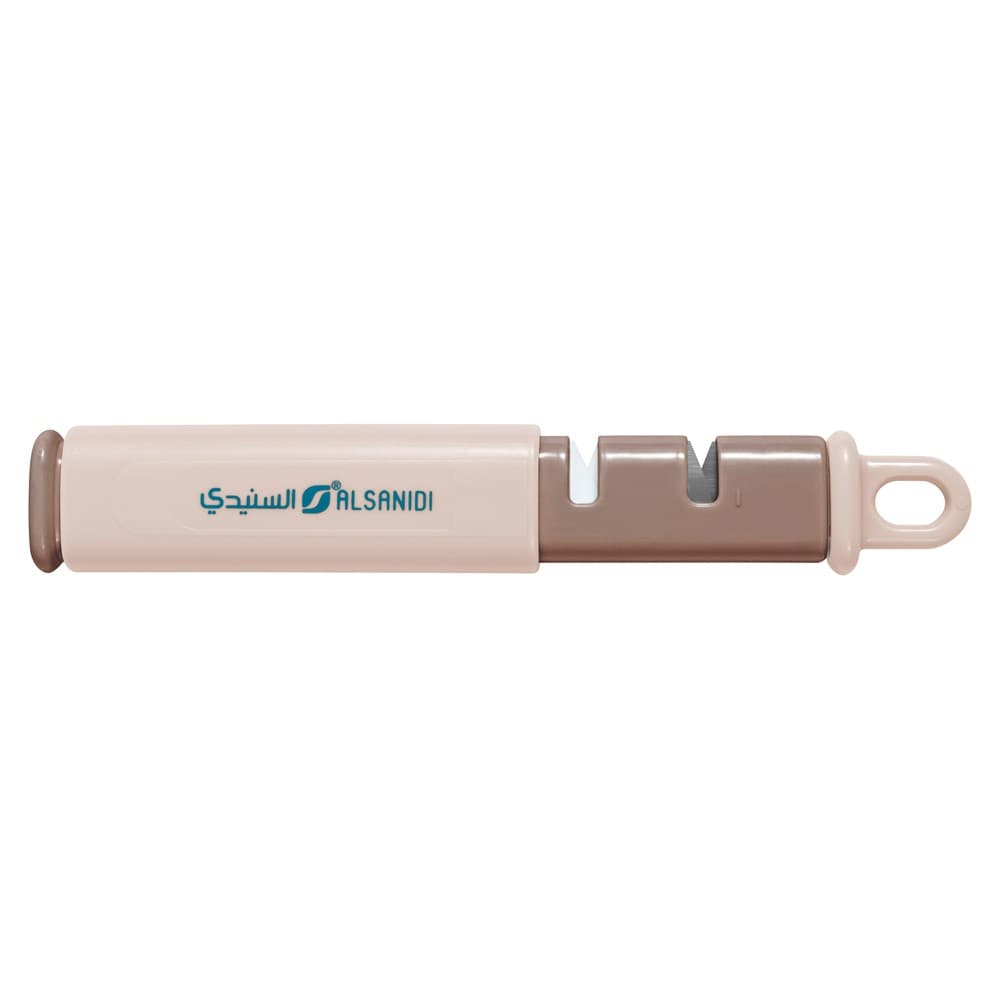 ALSANIDI, Multi-function Peeler, Knife Peeler and Sharpener, Pink, Size20*3Cm