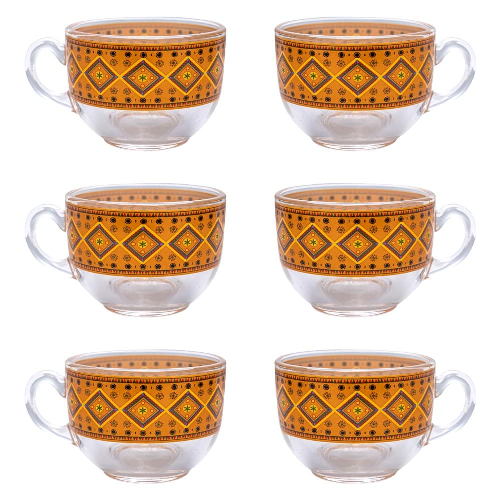 ALSANIDI, Najdi cup, Tea and coffee cup, Yellow, capacity 140 ml