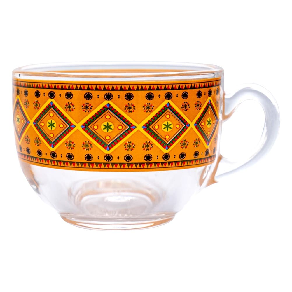 ALSANIDI, Najdi cup, Tea and coffee cup, Yellow, capacity 140 ml