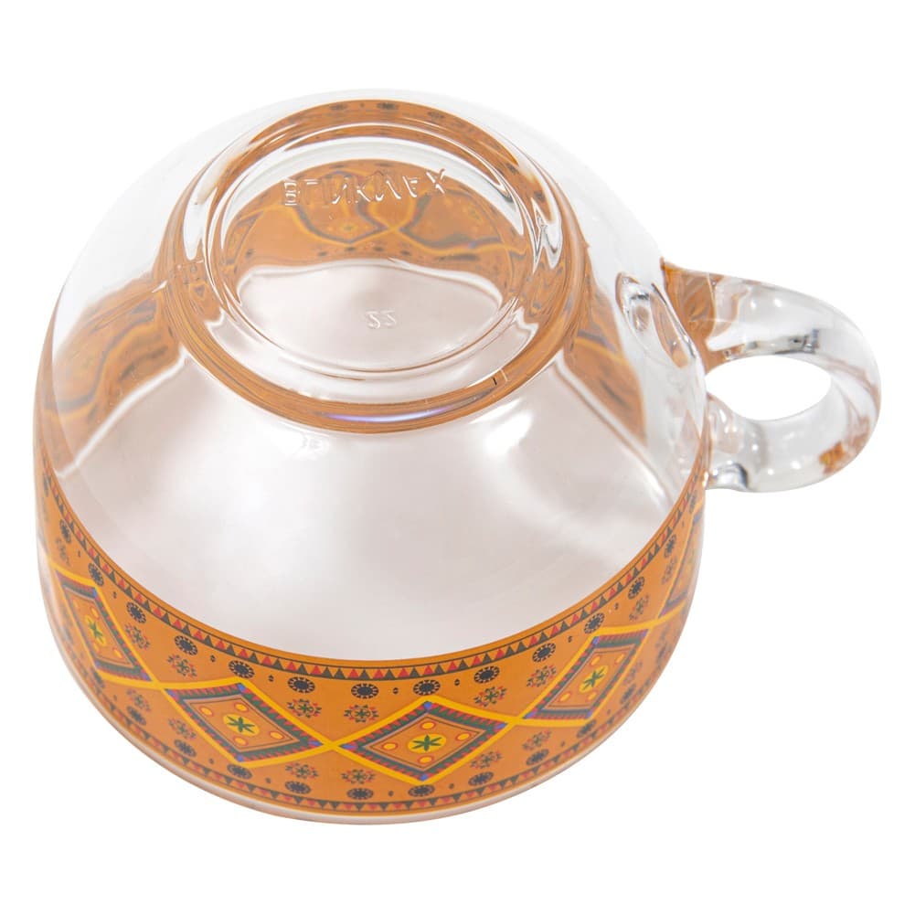 ALSANIDI, Najdi cup, Tea and coffee cup, Yellow, capacity 140 ml