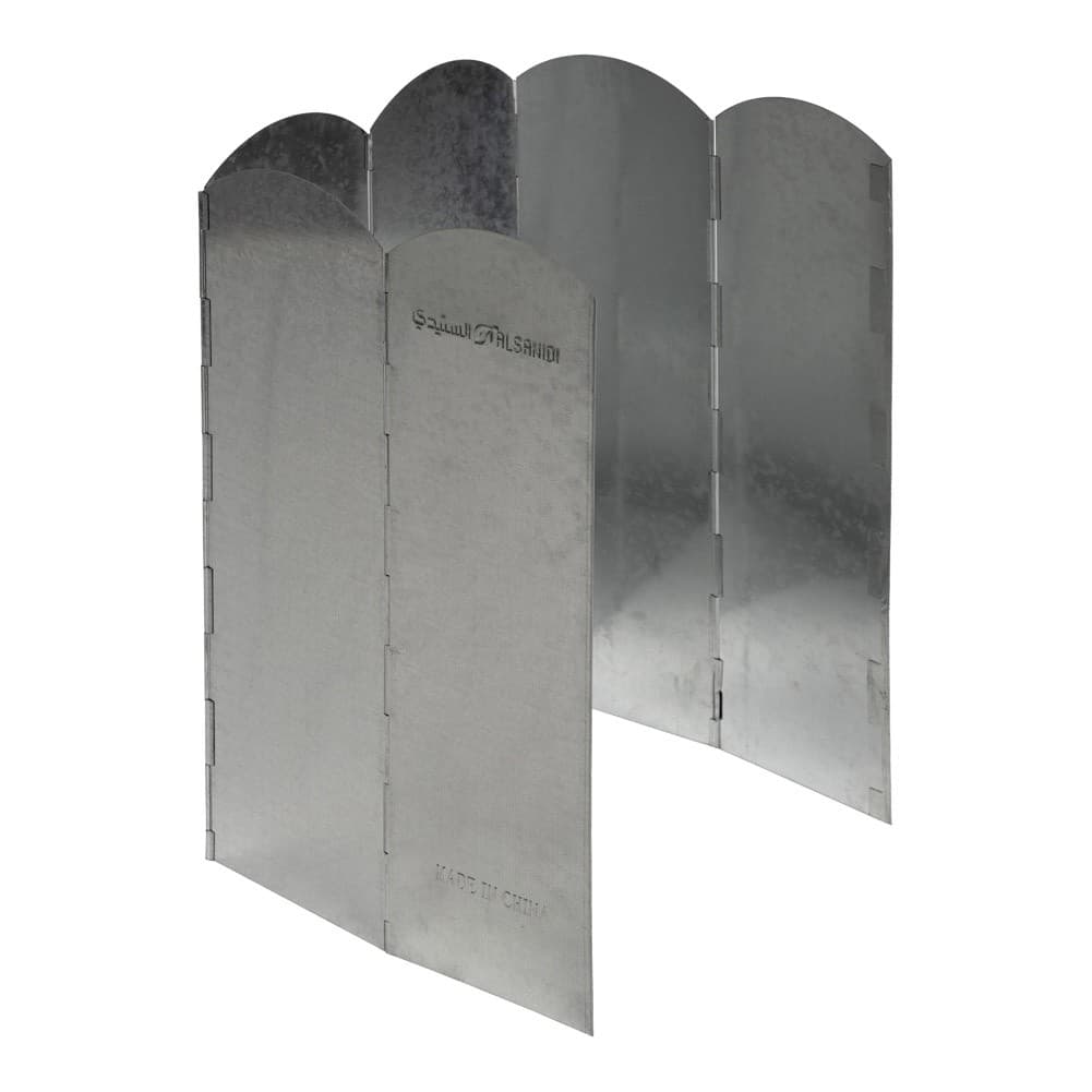 ALSANIDI, Air resistant wind screen, Stove fire wind screen, Multicolored , Size 50 Cm 6 Slide