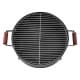 ALSANIDI, Charcoal grill for trips, Portable Charcoal Grill, Black, Size 45*13 Cm