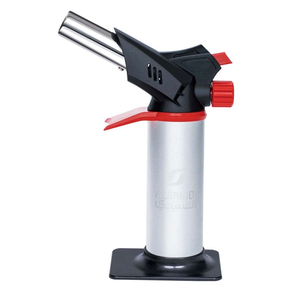 ALSANIDI, Refillable Cooking Torch, Silver*Black, Size138*70*200 Metre