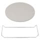 DPT, Pizza stone set, White, Size 38 Cm