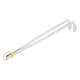 ALSANIDI, Charcoal tongs for grilling, Fire tong, Silver, Size 47 Cm