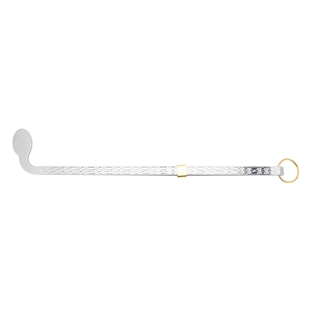 ALSANIDI, Charcoal tongs for grilling, Fire tong, Silver, Size 67 Cm