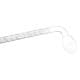 ALSANIDI, Charcoal tongs for grilling, Fire tong, Silver, Size 67 Cm
