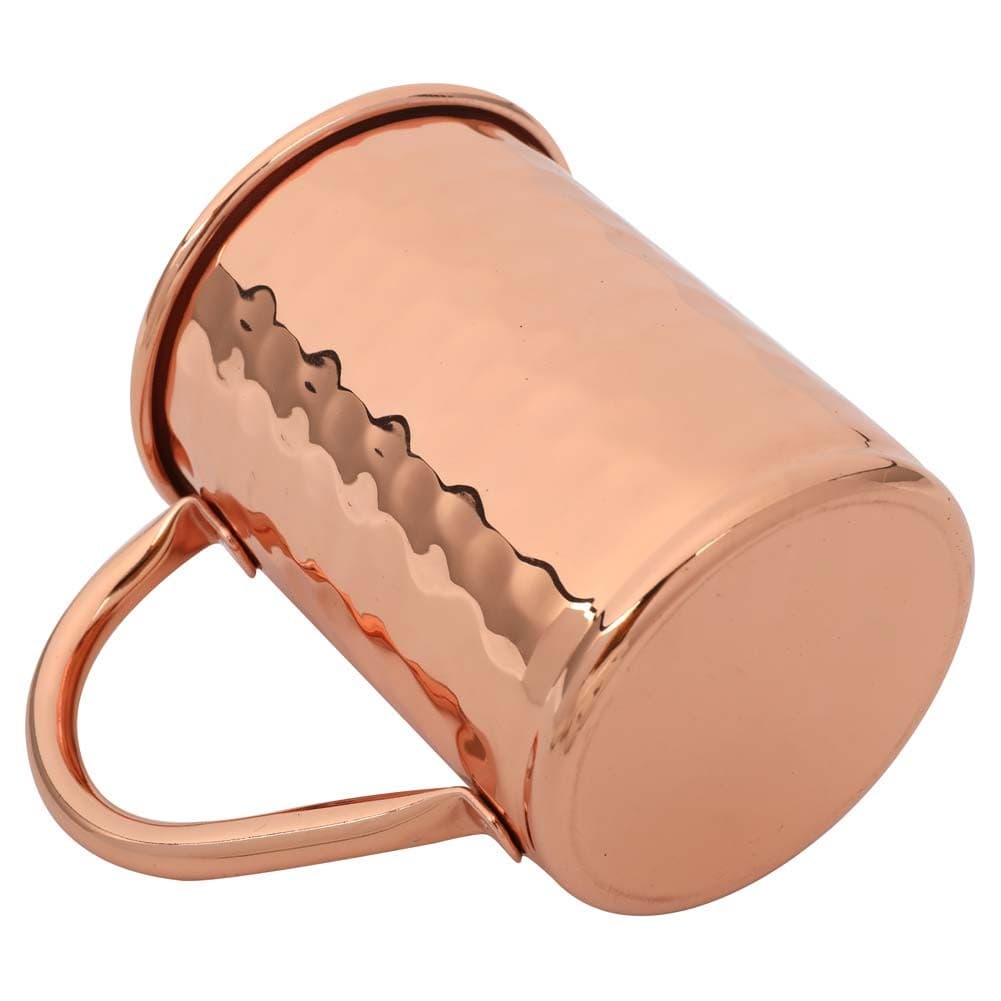 ALSANIDI, Habb Al-Romman Stainless steel coffee and tea cup, Coffee cup for trips and travel, Coppery, capacity 400 ml