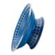 ALSANIDI, Al-Qatt Al-Asiri Ghedar plate, Al-Qatt Al-Asiri Chinko plate, Blue, Size 22 Cm