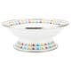 ALSANIDI, Al-Qatt Al-Asiri Ghedar plate, Al-Qatt Al-Asiri Chinko plate, White, Size 24 Cm