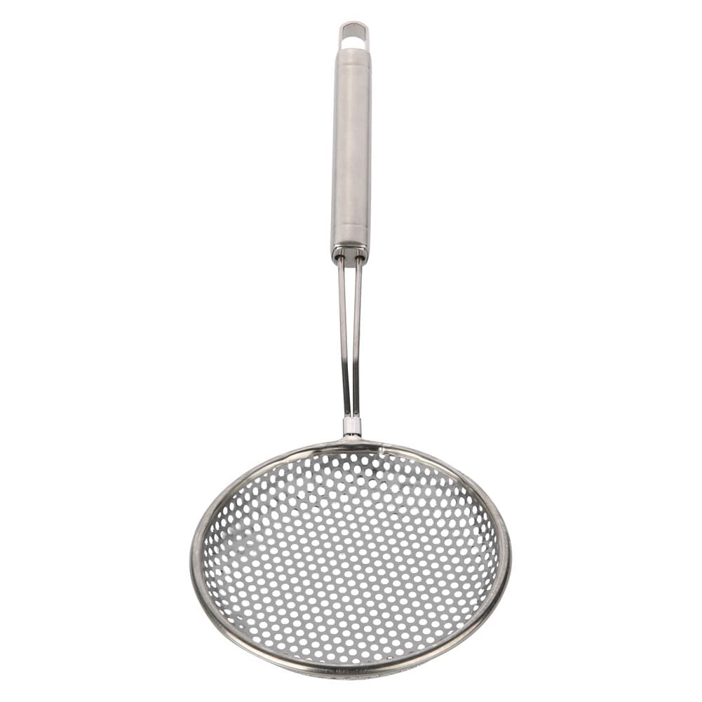 ALSANIDI, Stainless steel cooking spoon, Kitchen spoons, Silver, Size 44.5 Cm
