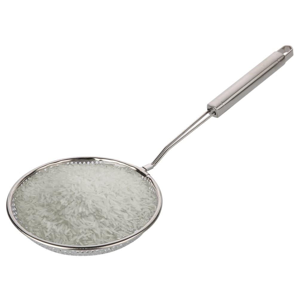 ALSANIDI, Stainless steel cooking spoon, Kitchen spoons, Silver, Size 44.5 Cm