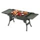 DPT, Portable grill, Outdoor grill, Green, Size 82*30*35 Cm