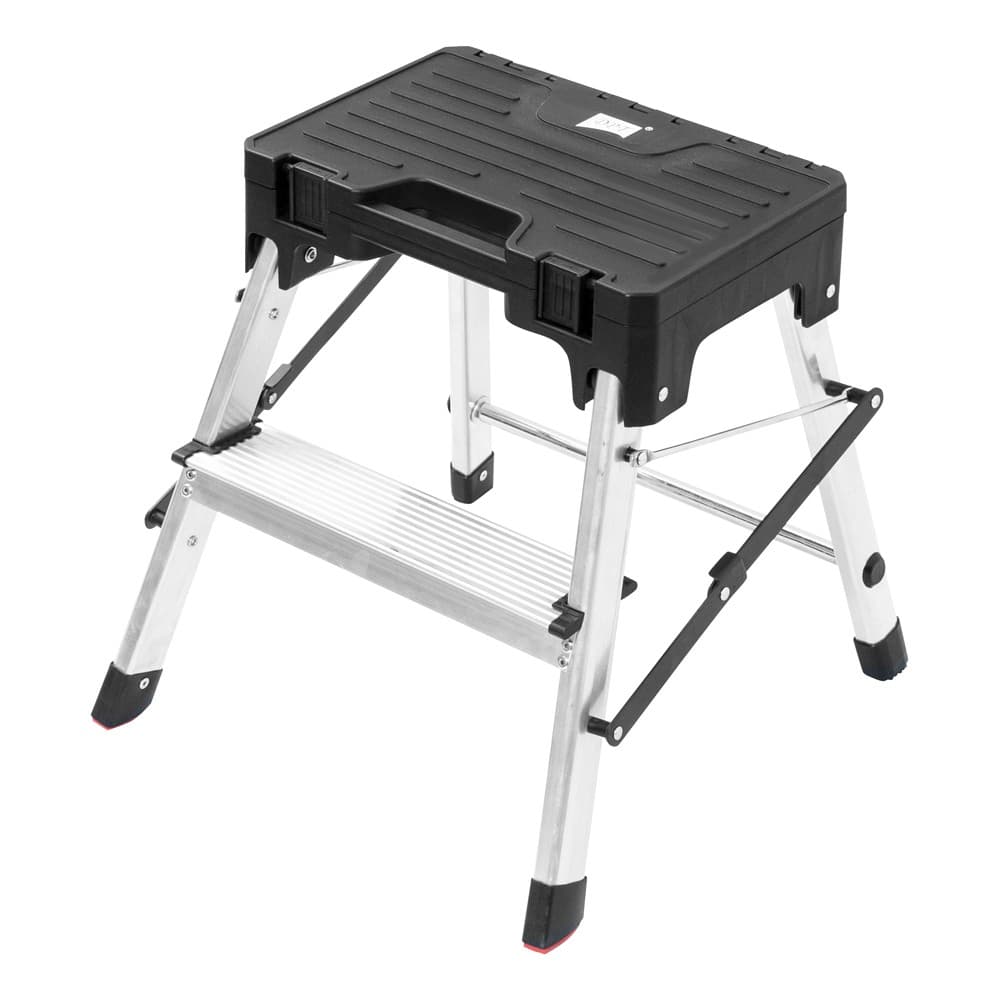 DPT, Toolbox with a ladder, Silver*Black, Size43.3*42.4Cm