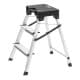 DPT, Toolbox with a ladder, Silver*Black, Size49.4*53.4Cm