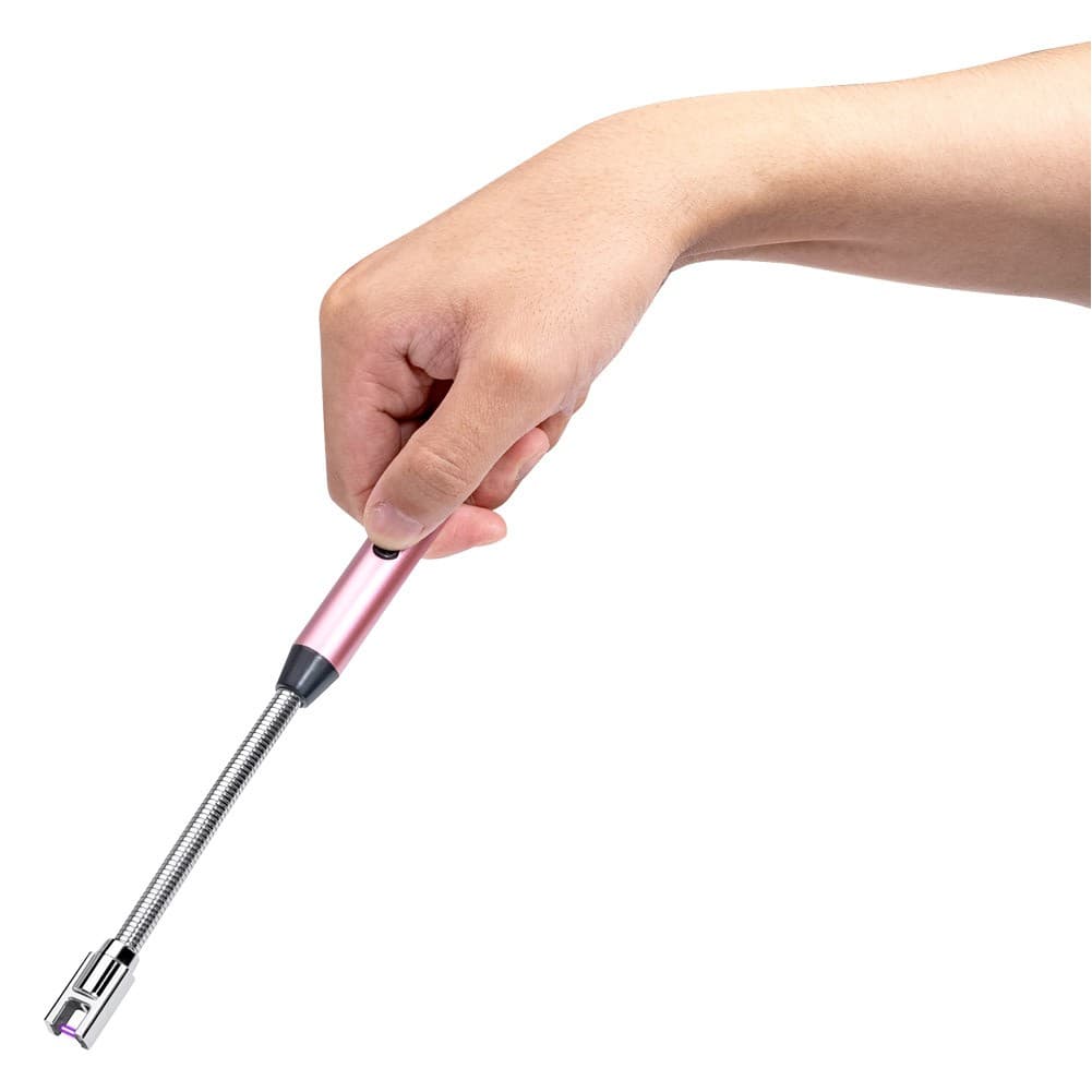 ALSANIDI, electric lighter, Pink , Size26.5*1.5 Cm