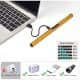 السنيدي، ولاعة كهربائية، ولاعة شحن USB، ذهبي، مقاس22*1.5 سم