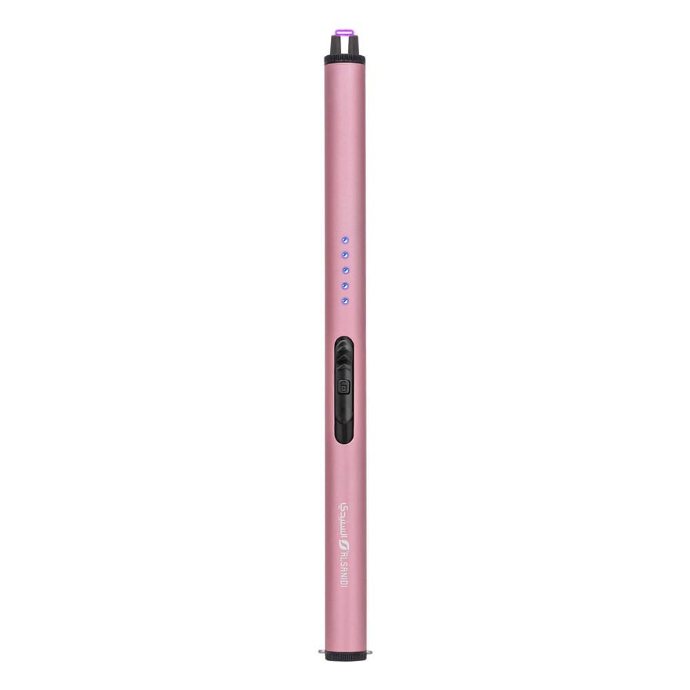ALSANIDI, electric lighter, Pink , Size22*1.5 Cm