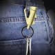 ALSANIDI, Lighter with keychain, Gold,  Size9*4*1.5 Cm