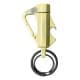 ALSANIDI, Lighter with keychain, Gold,  Size9*4*1.5 Cm
