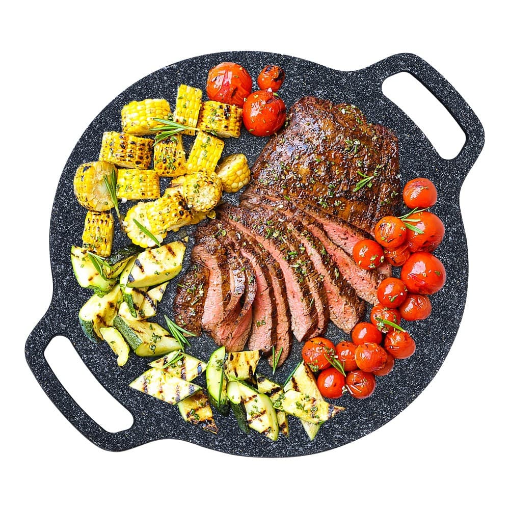 ALSANIDI, Non-stick aluminum frying pan, Black, Size 34*5.3 Cm