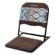 ALSANIDI, Camping Chair, Camping Chair, Coffee Brown, Size 53.5*43.5*51.5 Cm