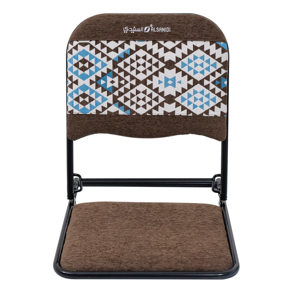 ALSANIDI, Camping Chair, Camping Chair, Coffee Brown, Size 53.5*43.5*51.5 Cm