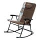 ALSANIDI, Rocking chair for travel and camping, Trips Chair, Coffee Brown, Size 68*89*103 Cm
