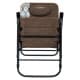 ALSANIDI, Rocking chair for travel and camping, Trips Chair, Coffee Brown, Size 68*89*103 Cm