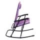 ALSANIDI, Rocking chair for travel and camping, Trips Chair, Lilac, Size 68*89*103 Cm