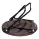 ALSANIDI, Foldable Camping Chair, Trips Chair, Coffee Brown, Size 83 Cm