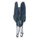 ALSANIDI, Foldable Camping Chair, Trips Chair, Cadet Blue, Size 82*74*84 Cm