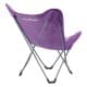 ALSANIDI, Foldable Camping Chair, Trips Chair, Lilac, Size 82*74*84 Cm
