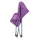 ALSANIDI, Foldable Camping Chair, Trips Chair, Lilac, Size 82*74*84 Cm
