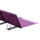 ALSANIDI, AlFola seating with brackrest support, Trips Chair, Lilac, Size 140*74*45 Cm