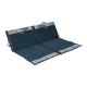 ALSANIDI, AlFola seating with brackrest support, Trips Chair, Cadet Blue, Size 45*180 Cm