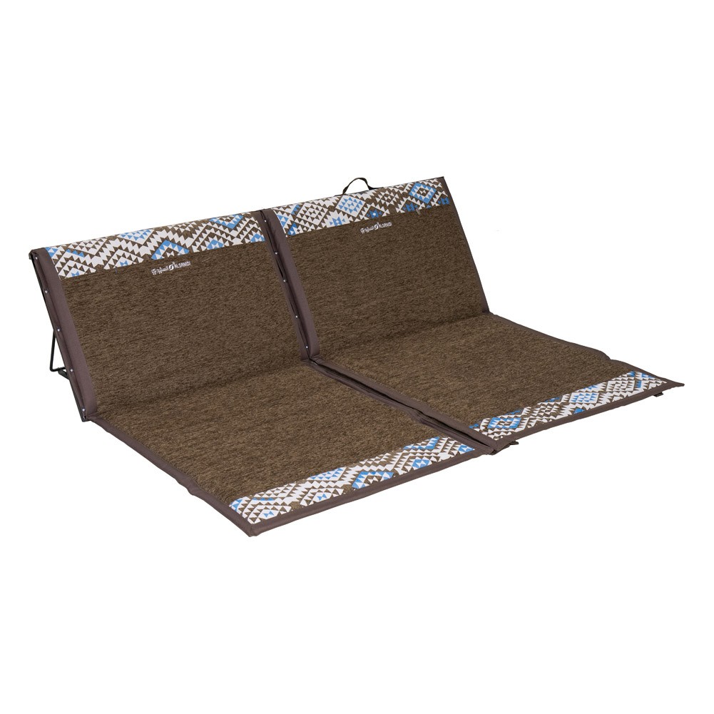 ALSANIDI, AlFola seating with brackrest support, Trips Chair, Coffee Brown, Size 180*74*45 Cm