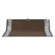ALSANIDI, Alwanasa Gathering Seat with brackrest Support, Trips Chair, Coffee Brown, Size185*56*45 Cm