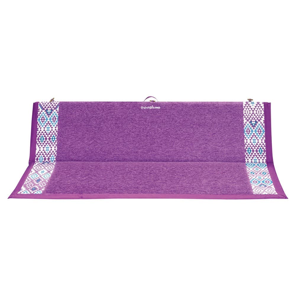 ALSANIDI, Alwanasa Gathering Seat with brackrest Support, Trips Chair, Lilac, Size 185*56*45 Cm