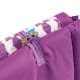 ALSANIDI, Alwanasa Gathering Seat with brackrest Support, Trips Chair, Lilac, Size 185*56*45 Cm