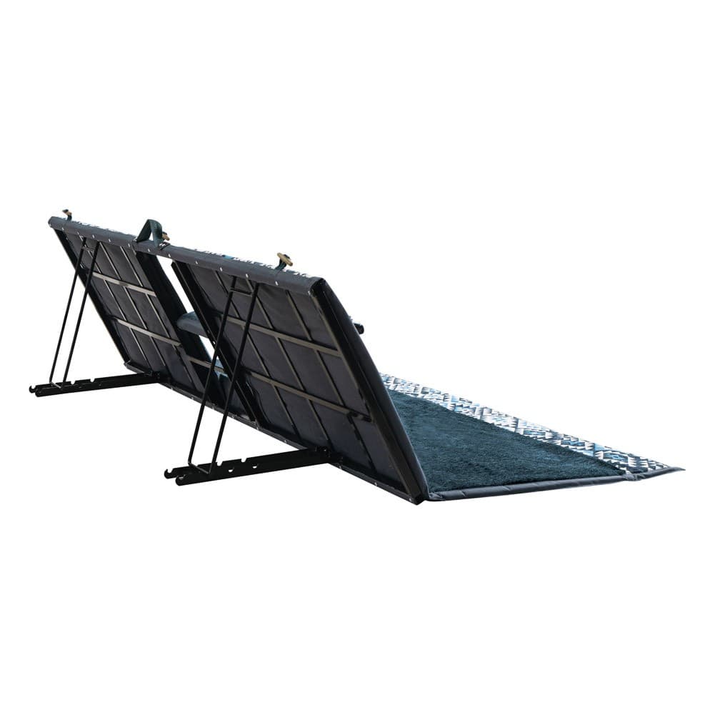 ALSANIDI, Alwanasa Gathering Seat with brackrest Support, Trips Chair, Cadet Blue, Size165*55*45 Cm