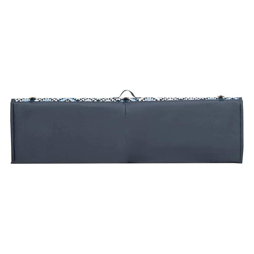 ALSANIDI, Alwanasa Gathering Seat with brackrest Support, Trips Chair, Cadet Blue, Size165*55*45 Cm