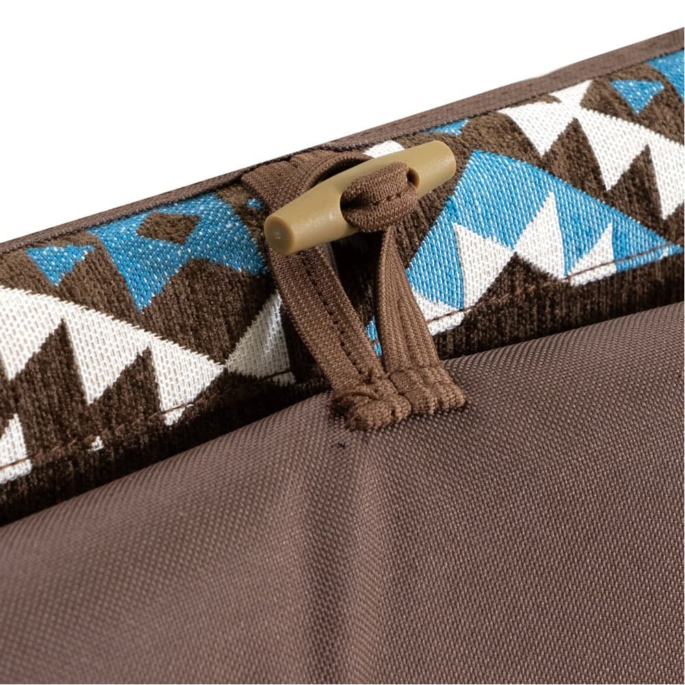 ALSANIDI, Alwanasa Gathering Seat with brackrest Support, Trips Chair, Coffee Brown, Size165*55*45 Cm