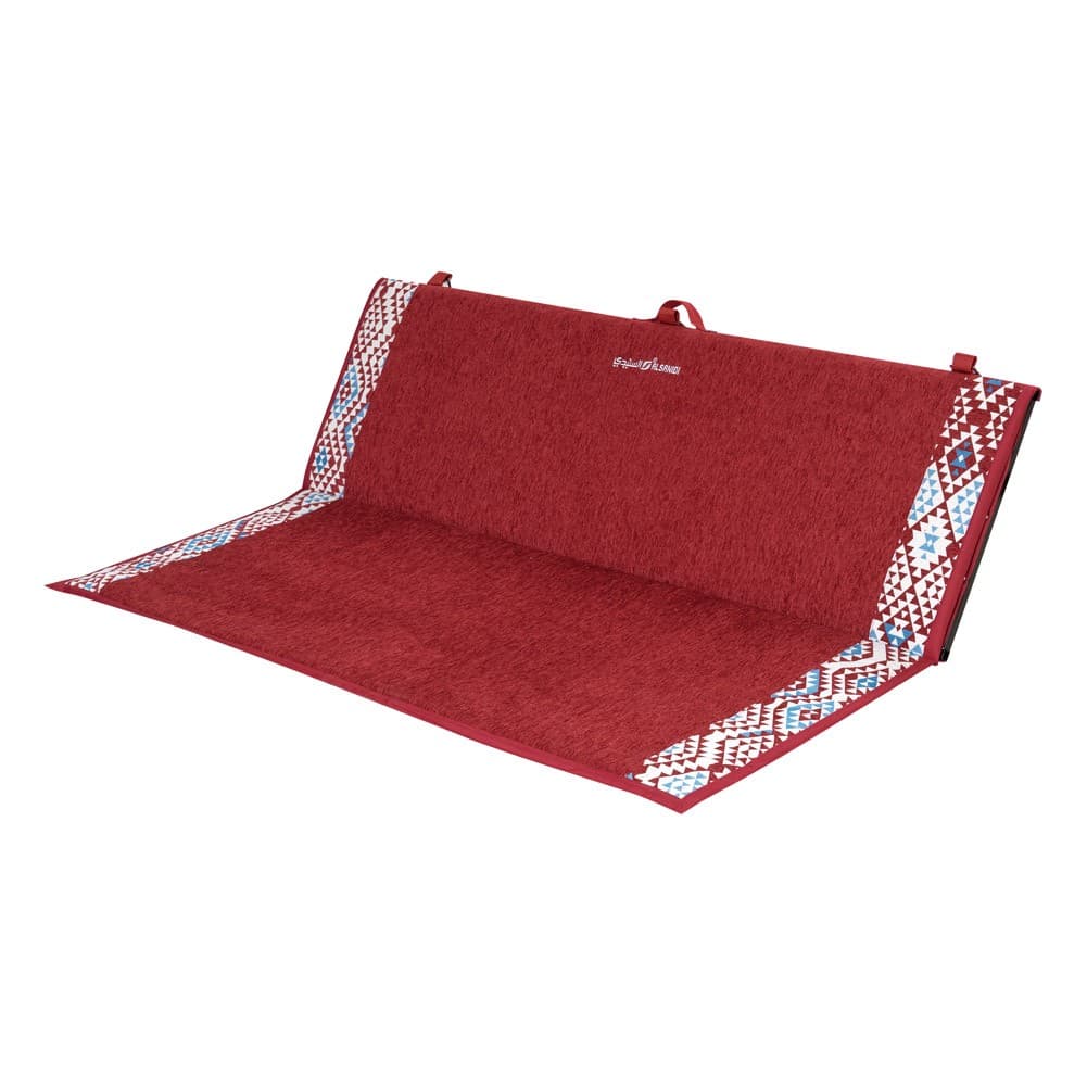 ALSANIDI, Alwanasa Gathering Seat with brackrest Support, Trips Chair, Agate , Size150*60*45 Cm