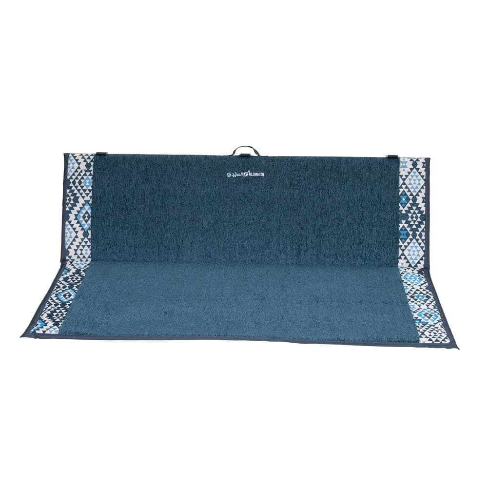 ALSANIDI, Alwanasa Gathering Seat with brackrest Support, Trips Chair, Cadet Blue, Size 150*60*45 Cm