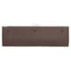ALSANIDI, Alwanasa Gathering Seat with brackrest Support, Trips Chair, Coffee Brown, Size150*60*45 Cm