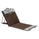 ALSANIDI, Alwanasa Gathering Seat with brackrest Support, Trips Chair, Coffee Brown, Size45*58*50 Cm