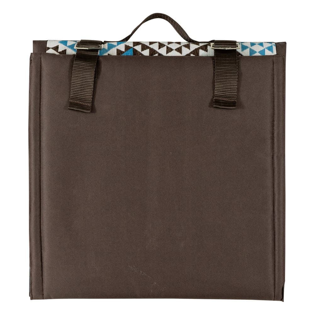 ALSANIDI, Alwanasa Gathering Seat with brackrest Support, Trips Chair, Coffee Brown, Size45*58*50 Cm